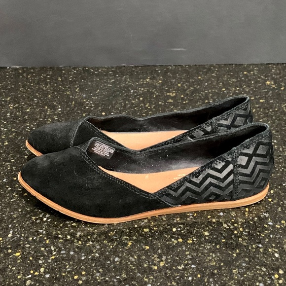 toms jutti black suede